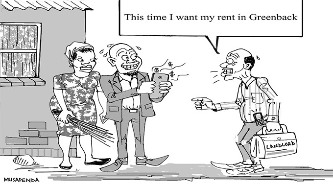 Today’s cartoon: Musapenda on Forex for rent