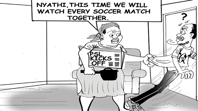 Today's Cartoon: Wellington Musapenda on PSL kickoff | The Chronicle