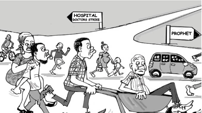 Today's cartoon: Wellington Musapenda on doctors' strike | The Chronicle