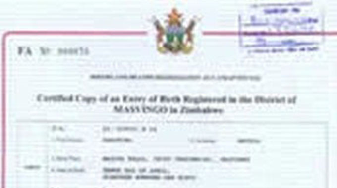 Birth certificate concern in rural Matabeleland – Scores fail to access Covid-19 relief funds