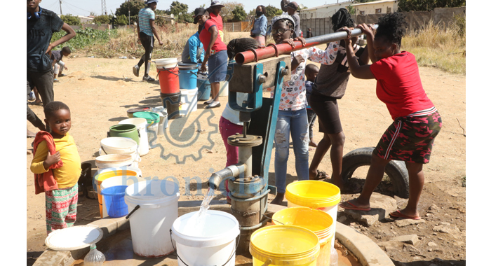 Bulawayo borehole water not safe to drink