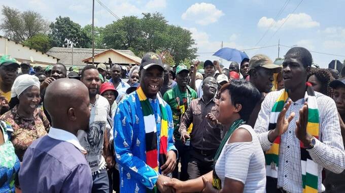 Anti sanctions march in Lupane Mat North