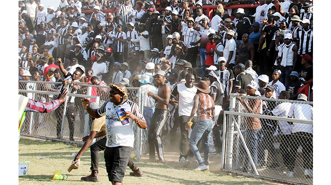 Violence has no place in sport! Bosso castigates hooliganism that prematurely ended the match against Dynamos