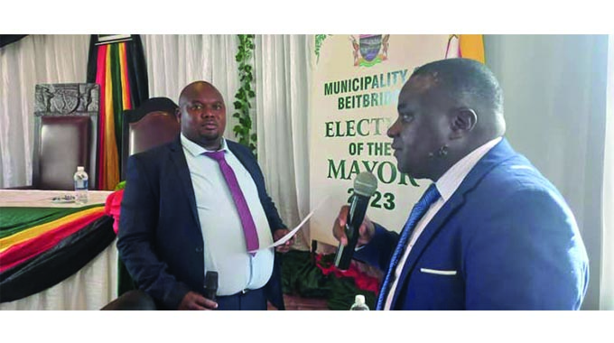 Councillor Mafuta elected Beitbridge Mayor