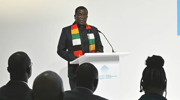 President Mnangagwa highlights Zimbabwe&...