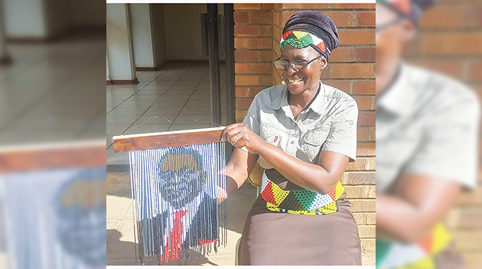 The art of leadership: A beadwork tribute to President Mnangagwa